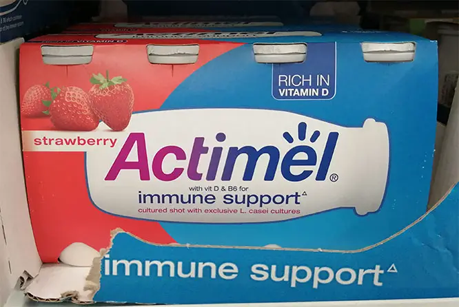 probiótico actimel